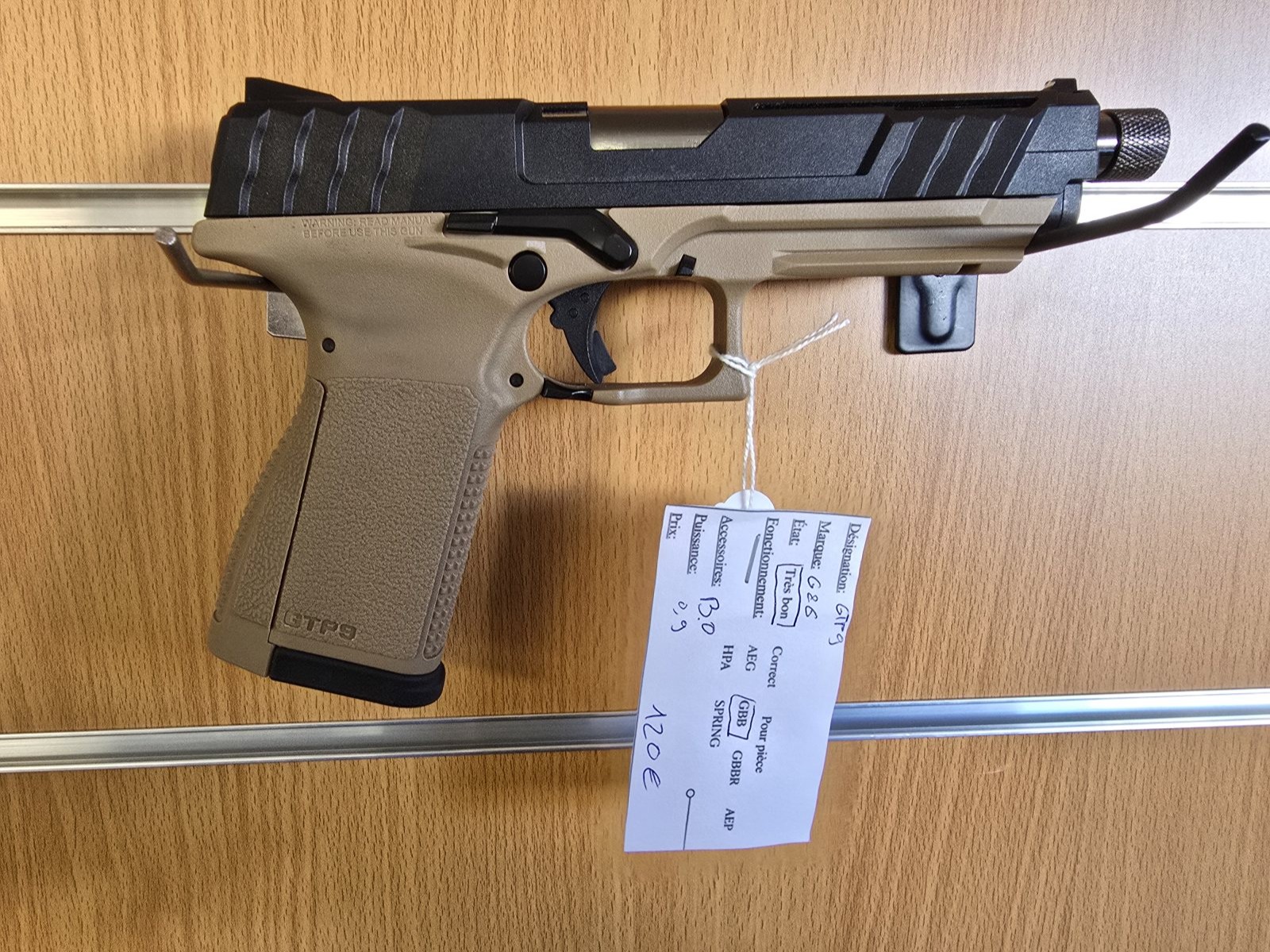 Gtp9 gbb occasion