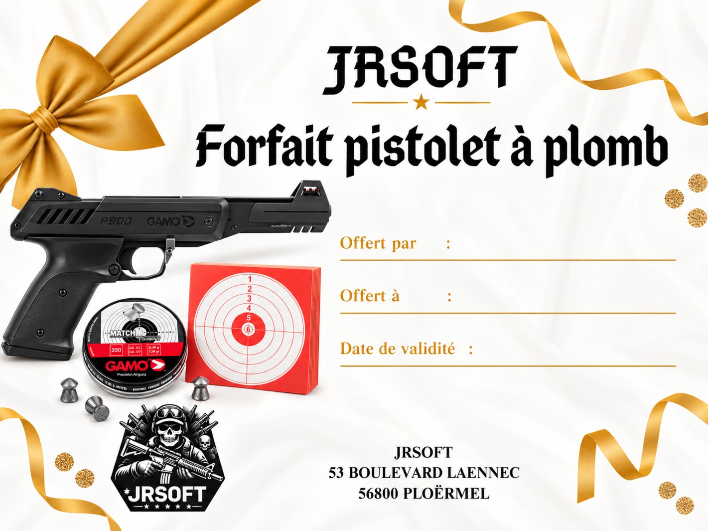 Pistolet a plomb