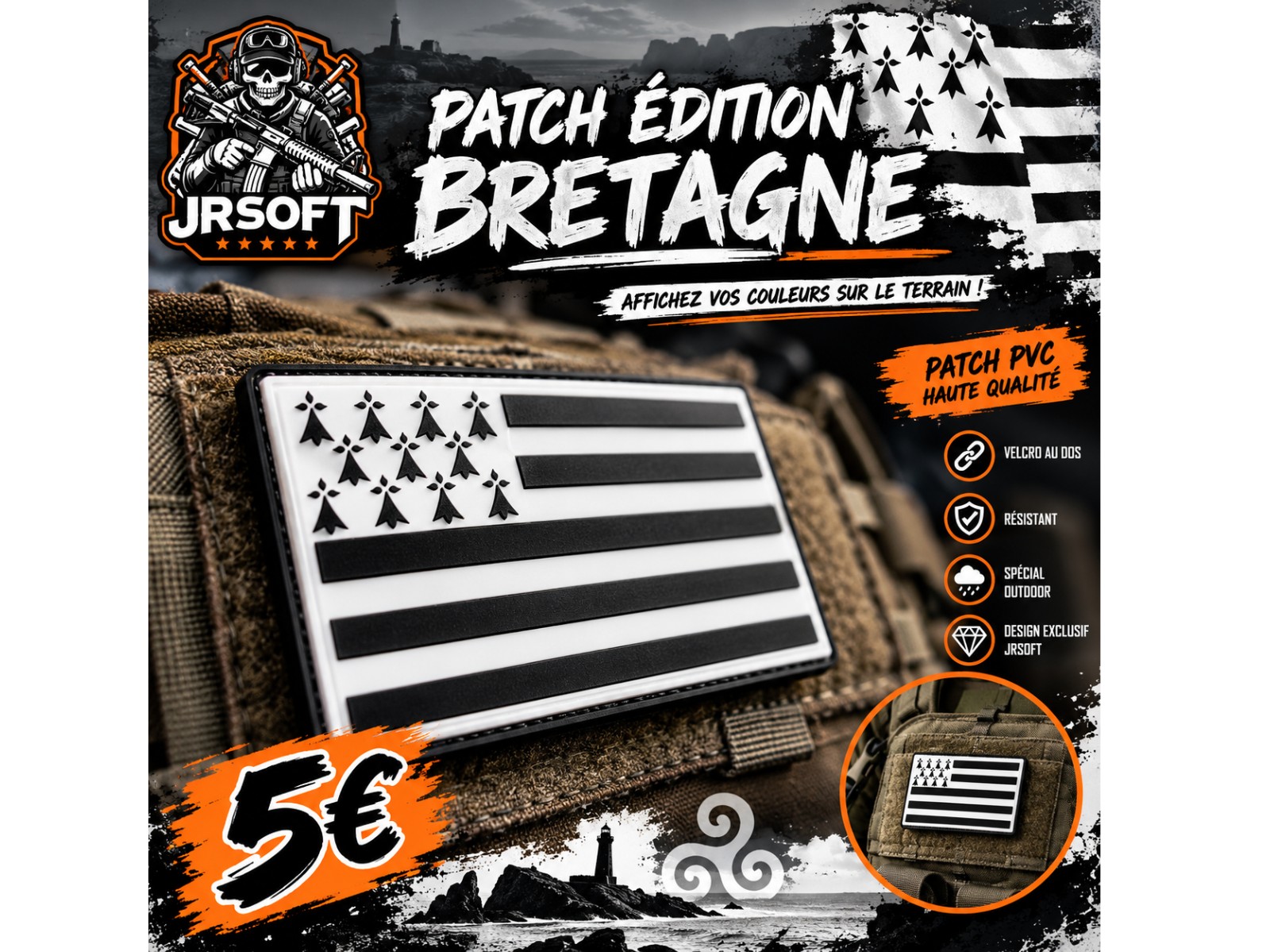Patch bretagne