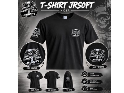 Tee-shirt JRSOFT - Noir TAILE XXXL