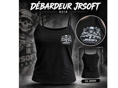 Débardeur JRSOFT - NOIR  TAILE S