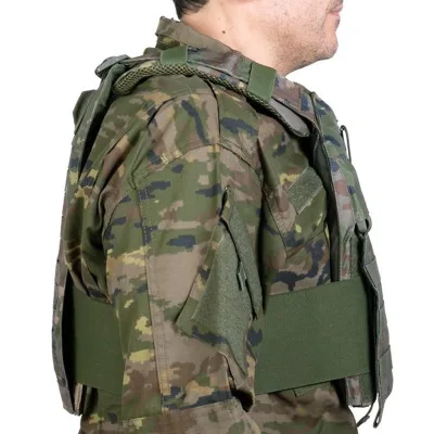 PLATE CARRIER FORCE MK1 WOODLAND ESPAGNOL DELTA TACTICS