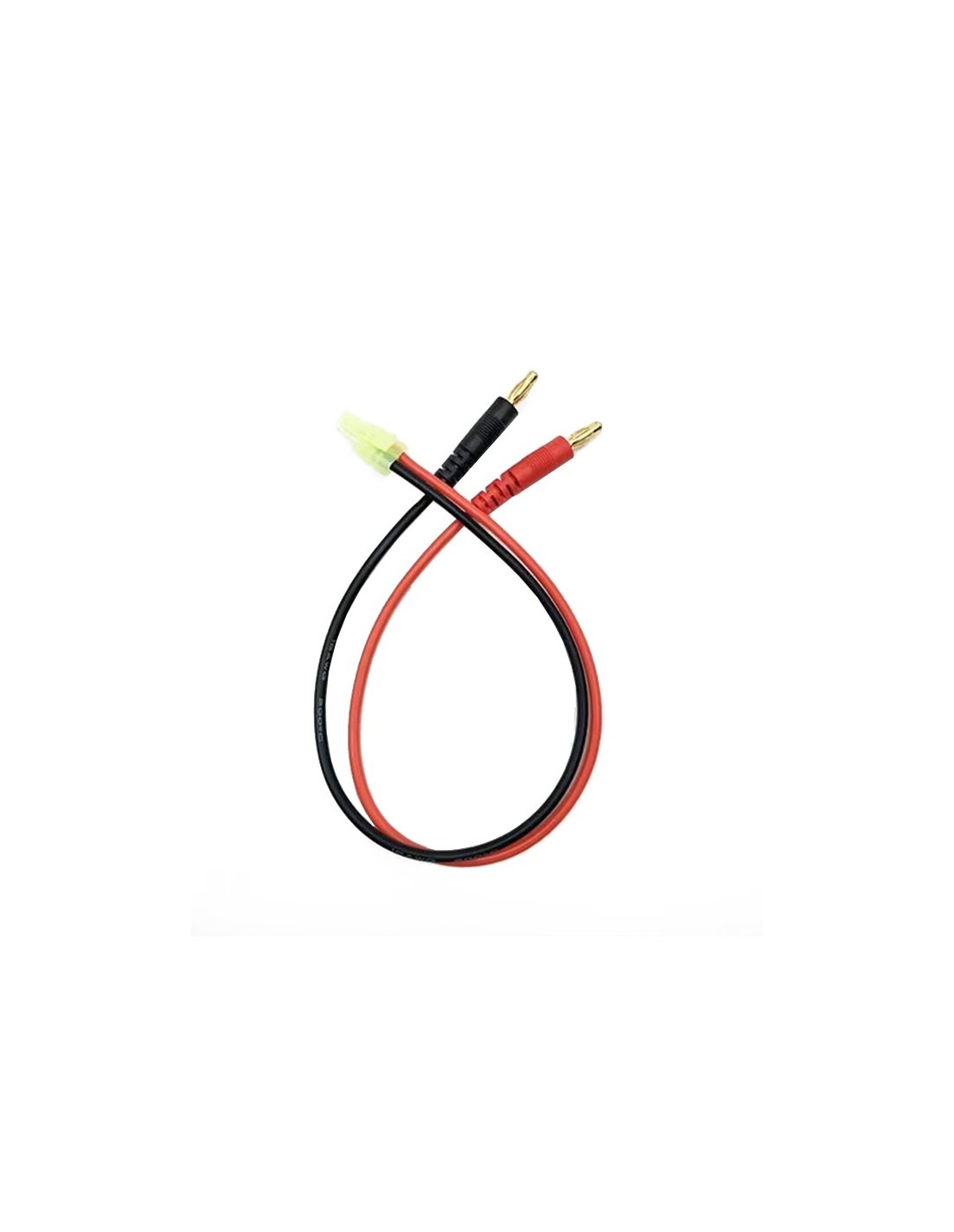 Adaptateur batterie 300mm mini tamiya male a banana plug 4mm