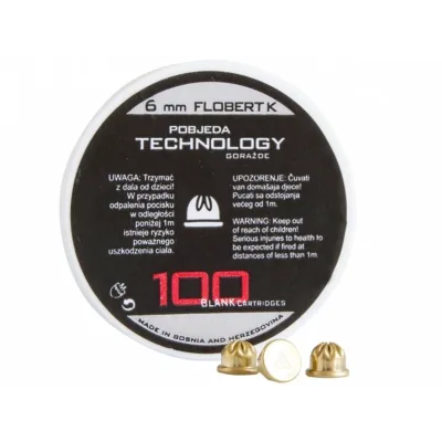 BALLE 6MM FLOBERT A BLANC X100