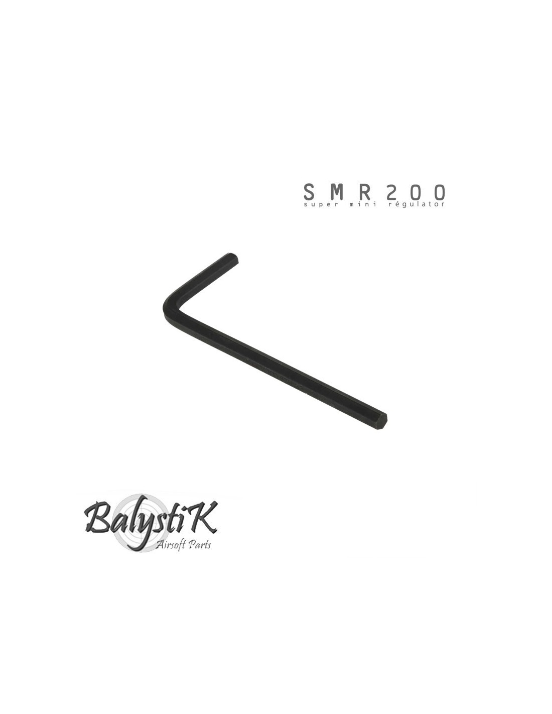Balystik clé d'ajustement de la pression pour SMR200