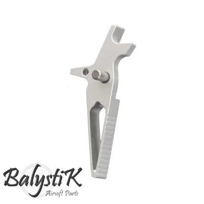 Balystik détente CNC aluminium pour M4 AEG (Silver)
