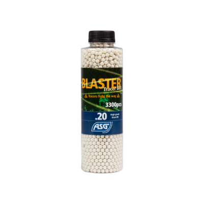 BILLES 0.20G BLASTER TRACANTES VERTES EN BOUTEILLE DE 3300