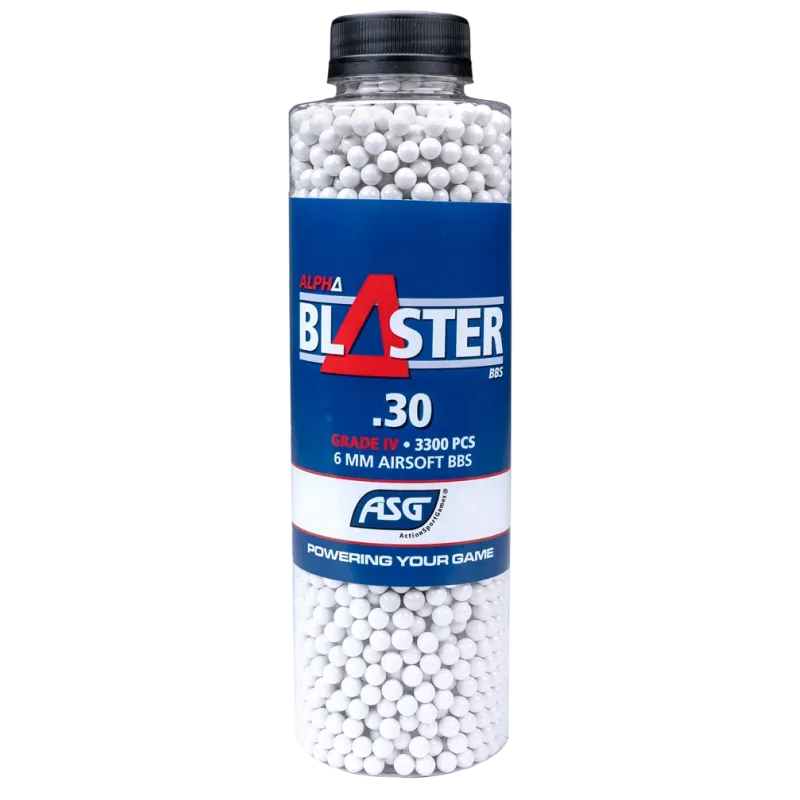 BILLES 0.30G ALPHA BLASTER EN BOUTEILLE DE 3300