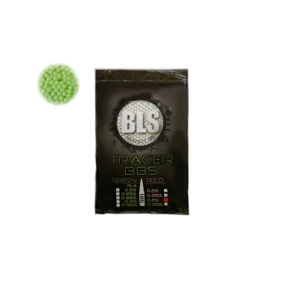 BILLES 0.20G TRACANTES VERTES EN SACHET