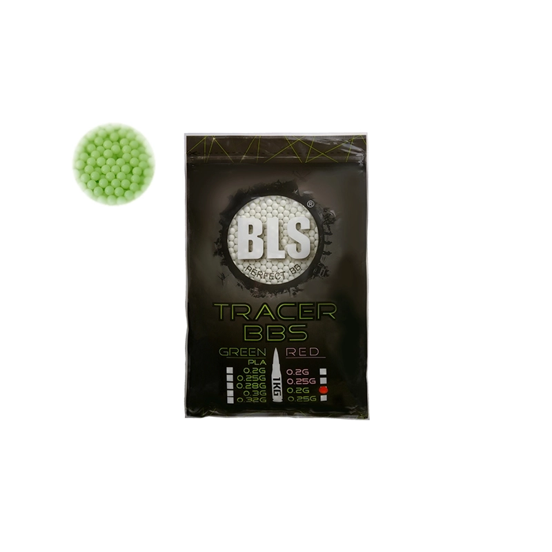 BILLES 0.20G TRACANTES VERTES EN SACHET