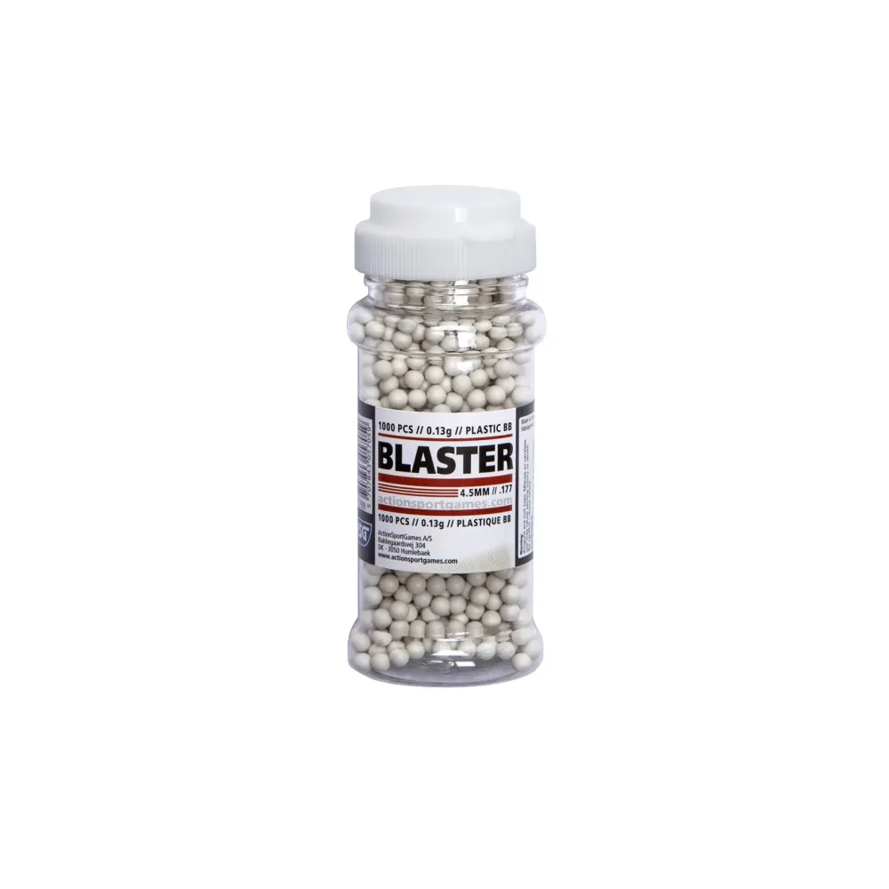 BILLES 4.5 PLASTIQUES 0.13G PAR 1000 PCS.