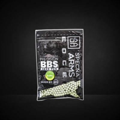 BILLES BIO 0.25G TRACANTES VERTES EDGE EN SACHET DE 1000 PCS