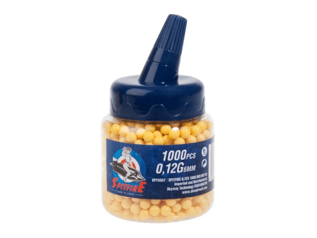BILLES 0.12 X1000 JAUNE