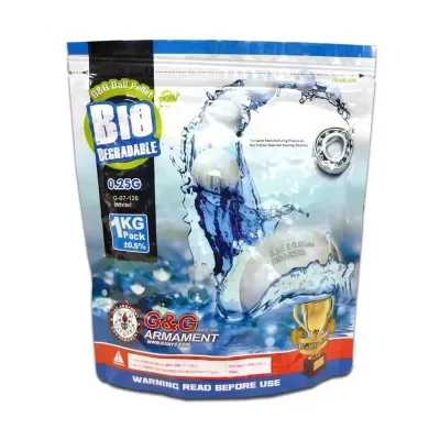 BIO BB 0.25G 1KG BLANCHE G&G (G-07-126)