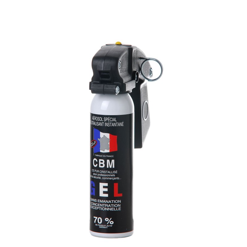 BOMBE GEL DEFENSE CS POIGNEE STANDARD 100ML