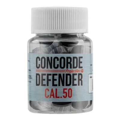 Cal. 50 - Billes de Défense à ailettes caoutchouc - Pot de 30 munitions Sniper