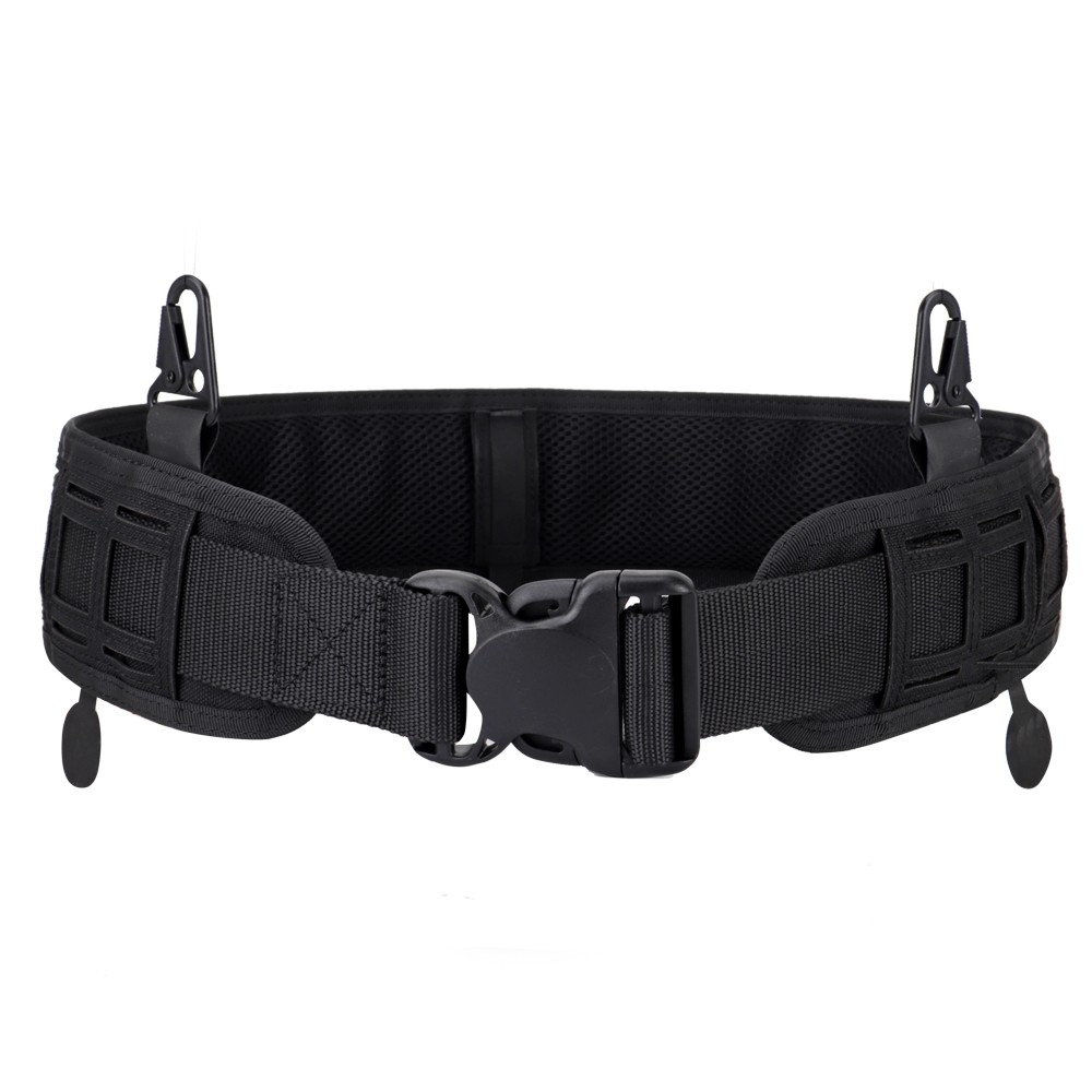 CEINTURE TACTIQUE WOSPORT NOIRE (WO-BA21B)