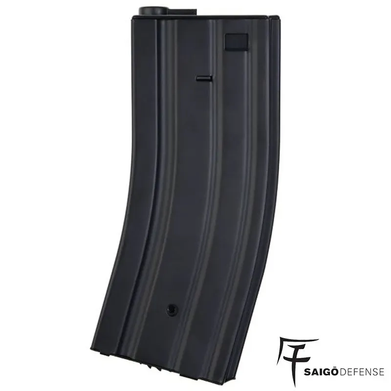 CHARGEUR METAL AEG M4 330 RDS NOIR SAIGO DEFENSE
