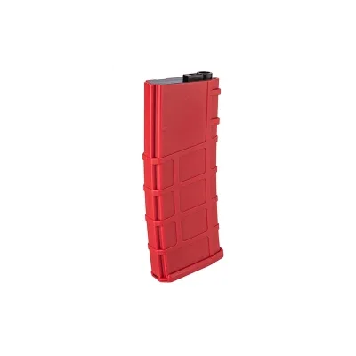 Chargeur mid-cap 200 billes Rouge pour M4 séries