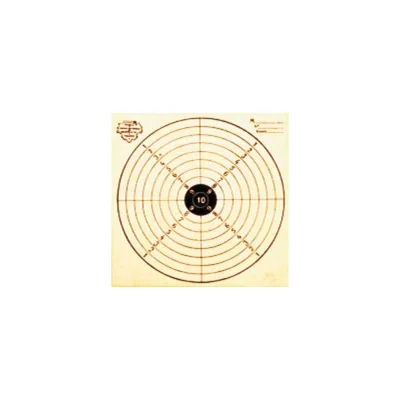 CIBLE 15X15 NOIRE X100