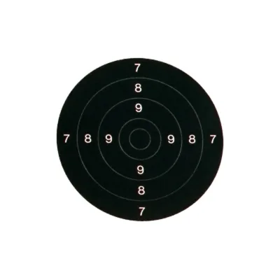 CIBLE 16X16 NOIRE X100