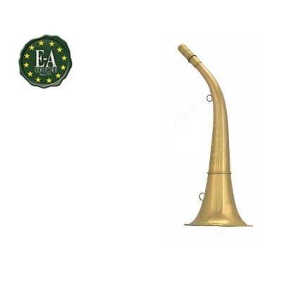 Corne ronde Compiègne 30 cm laiton poli