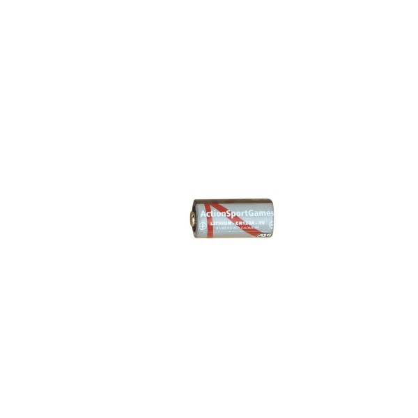 [CR123AX2] Piles CR123A 3V 1500mAh (x2)
