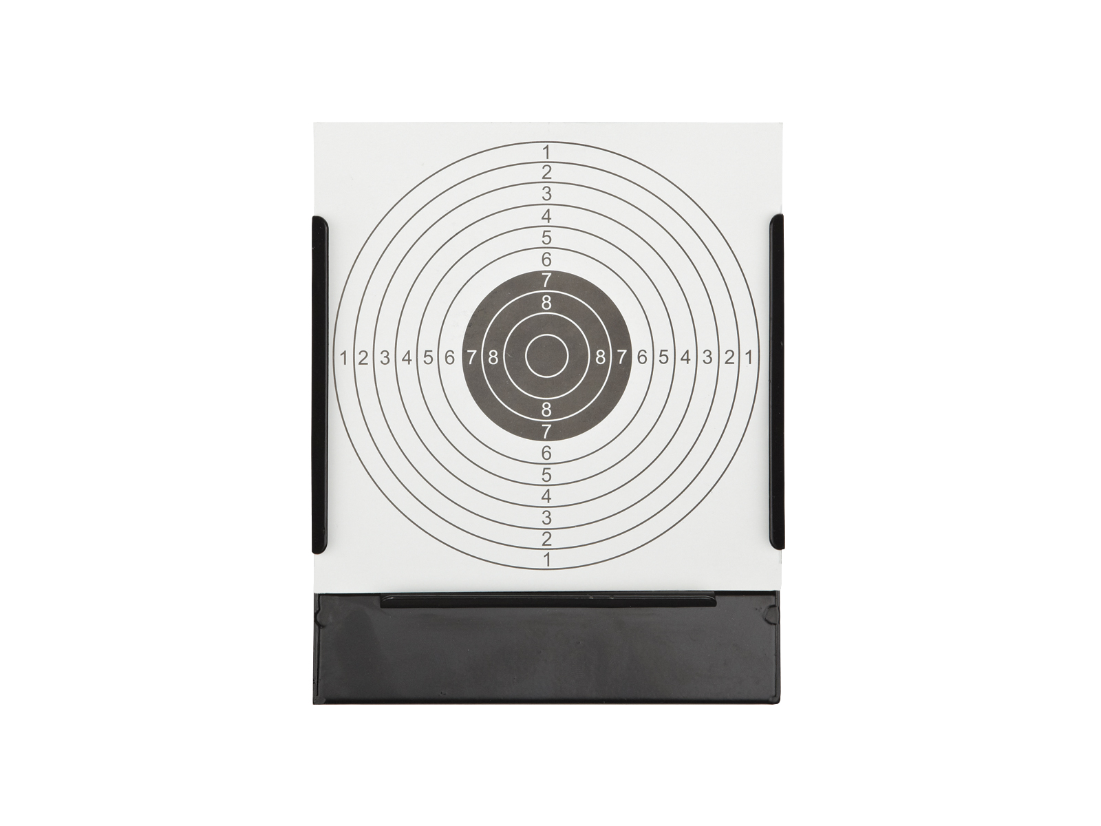 PORTE CIBLE PLAT METAL 14X 14