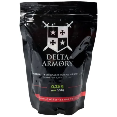Billes BIO 0.23g en sachet 0.5kg 2174bbs Delta Armory