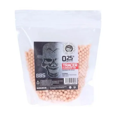 billes 0.25 G DUEL CODE TRACER 2500 ROUGE
