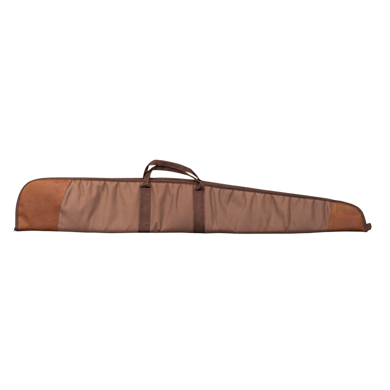 FOURREAU FUSIL TOILE MARRON ET CUIR