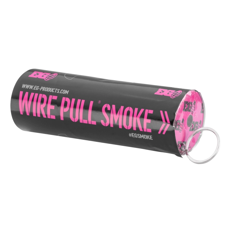 Fumigène à goupille rose - Enola gaye