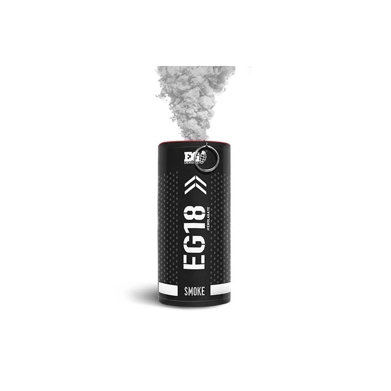 Fumigène EG-18 wire pull assault smoke - Enola gaye - BLANC