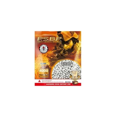 G&G PSBP BALL PELLETS 0.25G BLANC (PARFAIT 0.25)