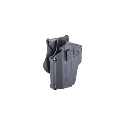 HOLSTER RIGIDE AMOMAX G2 UNIVERSEL GAUCHER NOIR