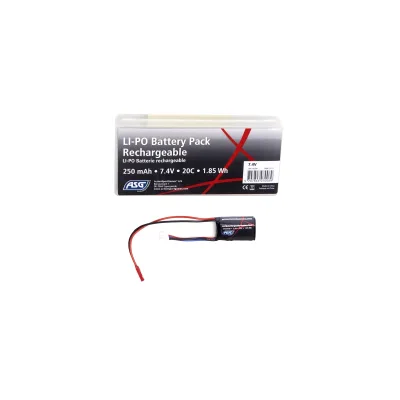 HPA batterie Lipo 2S 7.4V 250mAh 20C