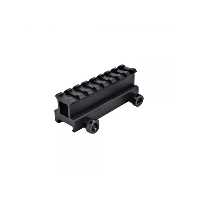JS-TACTICAL 8 FENTES WEAVER RAIL 1 POUCE RISER