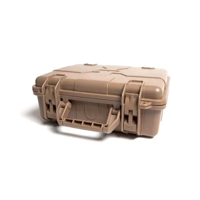 MALETTE RIGIDE PISTOLET 28 CM DARK EARTH
