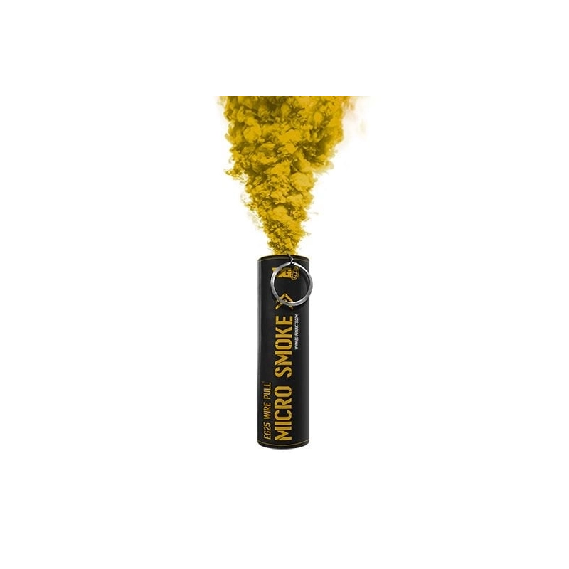 Micro Fumigènes à goupilles EG25 - JAUNE