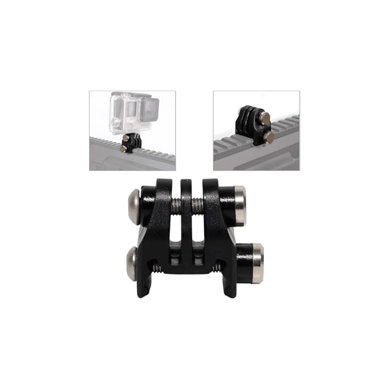 MONTURE CAMÉRA SPORTIVE POUR RAIL NOIR DELTA TACTICS