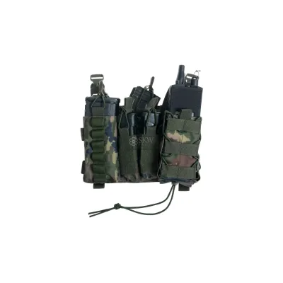 PANNEAU ASSAULT FORCE MK1 WOODLAND ESPAGNOL DELTA TACTICS