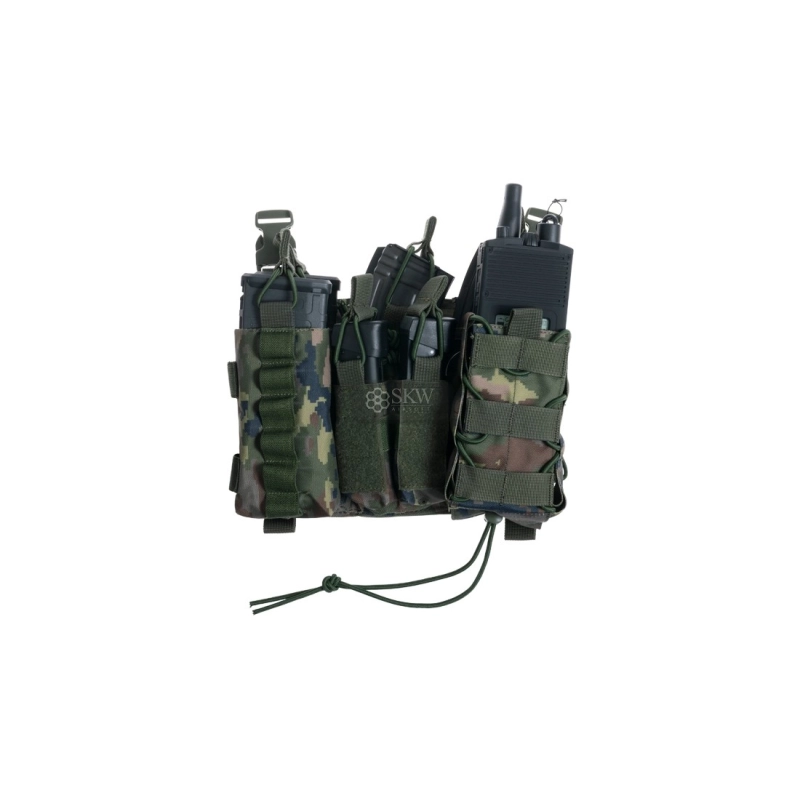 PANNEAU ASSAULT FORCE MK1 WOODLAND ESPAGNOL DELTA TACTICS
