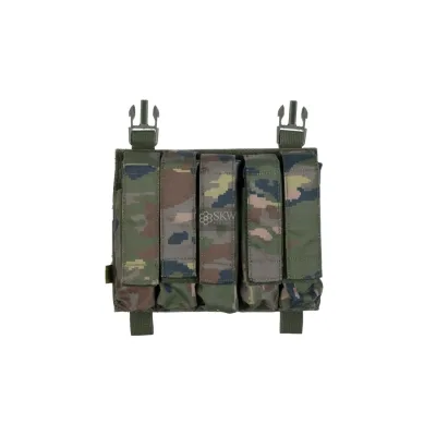 PANNEAU RABAT SMG 9MM FORCE WOODLAND ESPAGNOL DELTA TACTICS