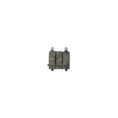 PANNEAU TRIPLE RABAT M4 FORCE WOODLAND ESPAGNOL DELTA TACTICS