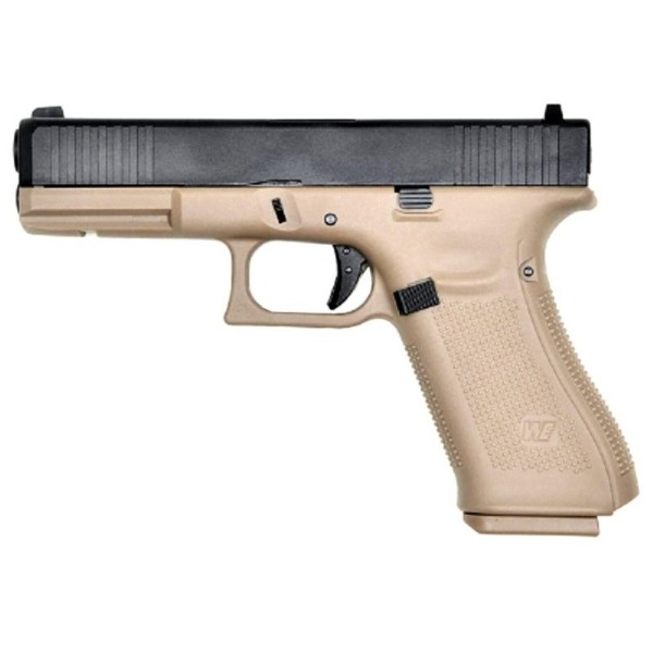 PISTOLET 6MM GAZ W17F GEN5 NOIR ET TAN