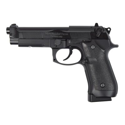 PISTOLET HFC CO2 BLOWBACK DEMI MÉTAL NOIR (CO 190B)
