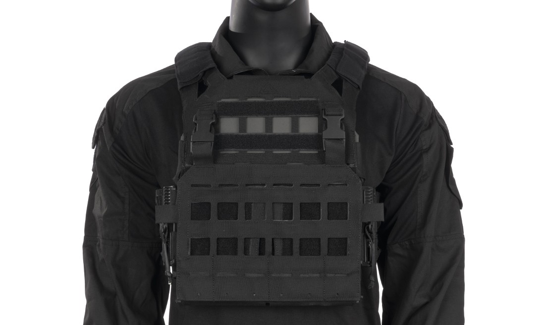 PLATE CARRIER FORCE MK3 NOIR DELTA TACTICS