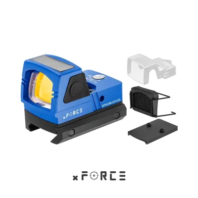 POINT ROUGE MINI SOLAIRE BLEU