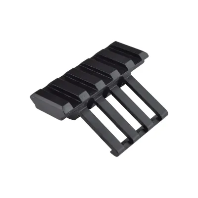 RAIL JS-TACTICAL STANDARD 20mm AVEC MONTAGE 45° NOIR (JS-S5L)