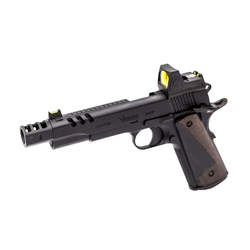 Réplique GBB gaz VORSK CS Defender Pro MEU Complete Noir 1,0J + BDS